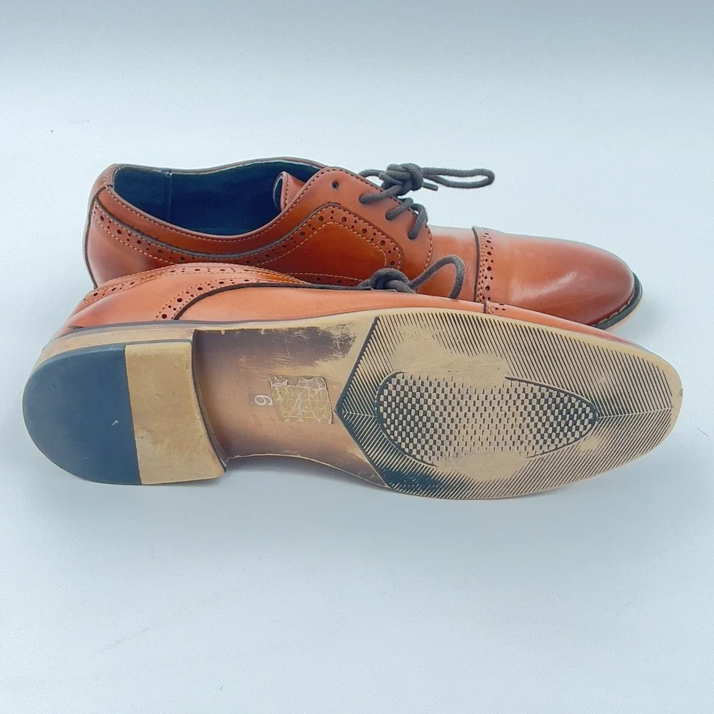 Bruno Marc Boys Oxford Shoes Mens Classic Dress Shoes Party Wedding Shoes Sz6